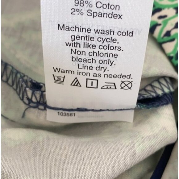 J Crew Paisley Pencil Skirt Women's Size 0 Blue Green Work Cruise Vacation Summe - Picture 3 of 8